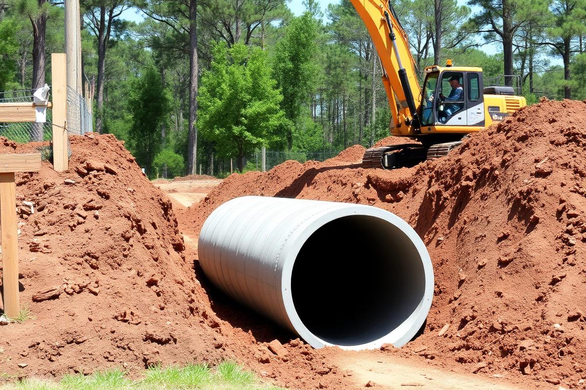 Culvert Pipe Installation